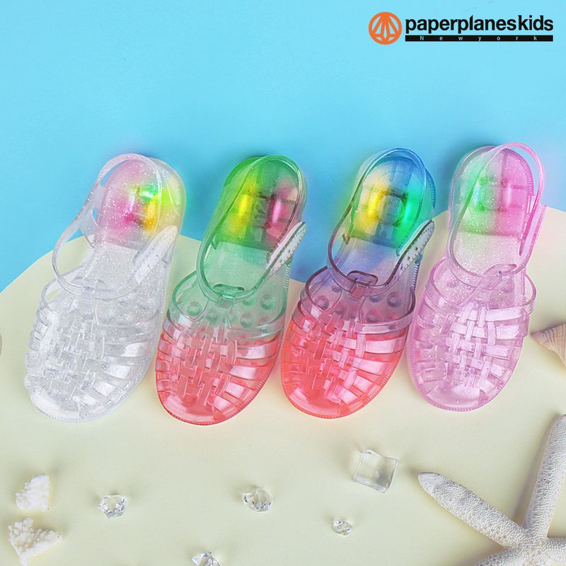 페이퍼플레인키즈 PK5070 아동 샌들 여름 여아 남아 어린이집 유치원 토들러 공주신발 신발 아쿠아 키즈 젤리 슈즈 물놀이 어린이 비치 라이트닝 18,520원