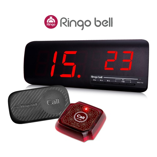 호출수신기1대 업소용벨12개 식당호출벨 병원관리 너스콜 테이블벨 콜벨 무선벨 142,000원