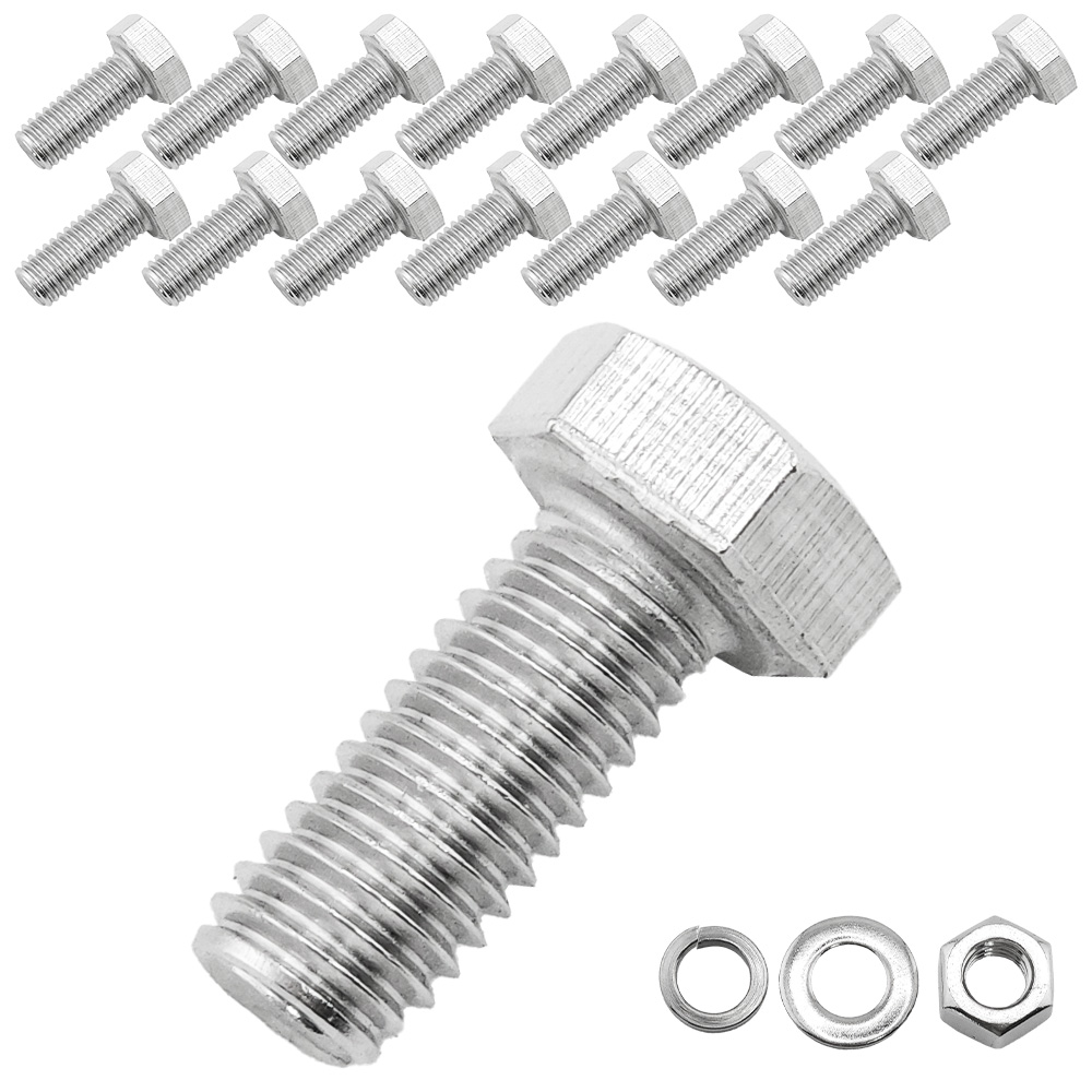 유스툴 스텐 육각 볼트 나사 너트 와셔 포함 서스 304, 1팩, 12mm, M5 6,200원