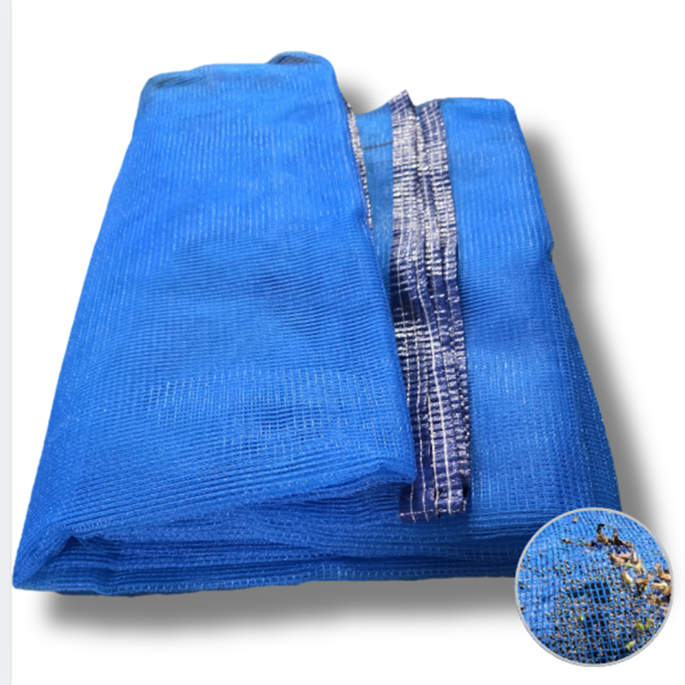 유림산업 알갱이가 빠지는 농산물 털이망 참깨털이망, 1개, 파란색 4mX6m 70,640원