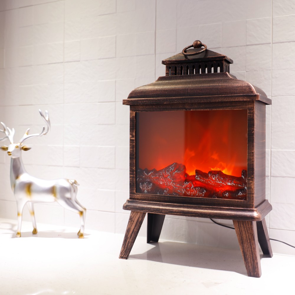 21세기트랜드 감성 불멍 모닥불 벽난로 무드등, B타입, 485 x 152 x 310 mm 34,500원