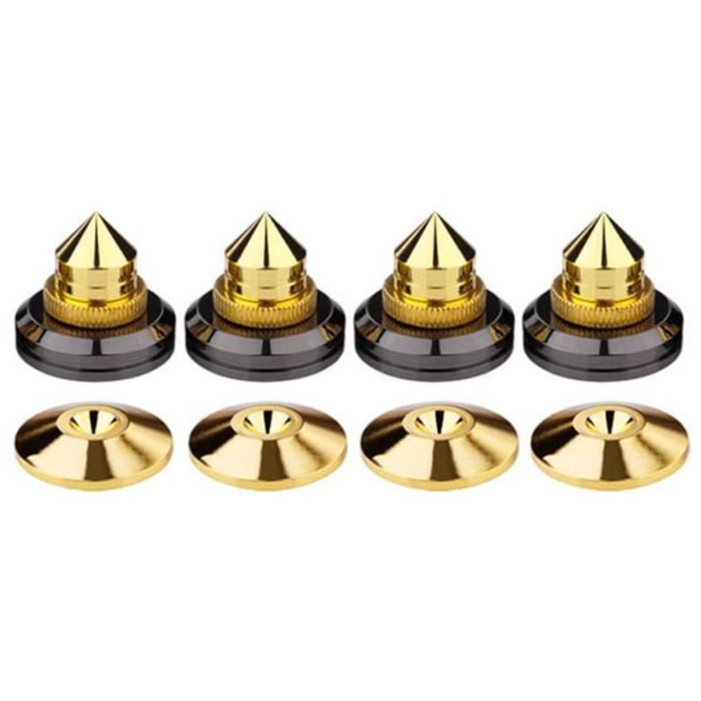 아이레노 스피커 스파이크 슈즈 4P 진동 방지패드 오디오 진동억제 음질 안정 받침대 23,500원