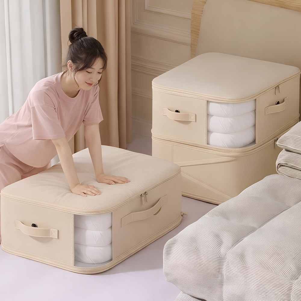 라온프리 프리미엄 패딩 의류 이불 압축팩, 베이지, 4개 37,250원