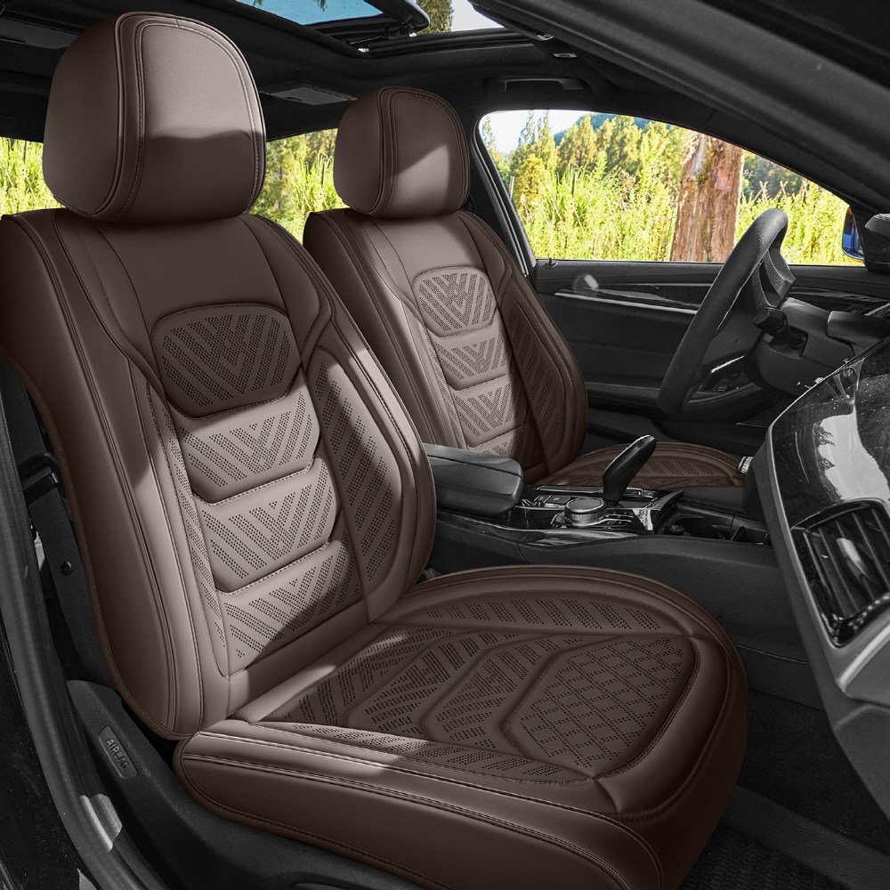 이엠비 차량용 통풍시트커버 교체 보호매트 풀세트, 1세트, 하바나브라운 (운전석+조수석) 98,970원