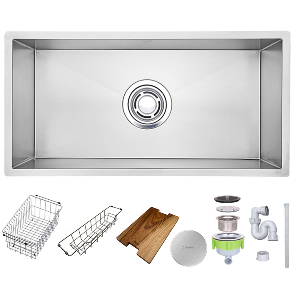 백조씽크 깜뽀르테 900세트 엠보코팅 사각싱크볼 주방싱크볼 교체(클린배수구포함) 880,000원