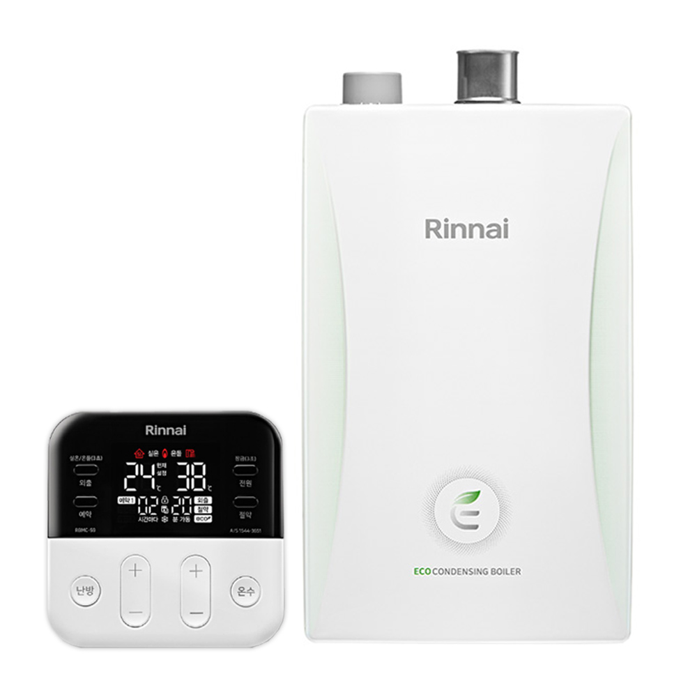 린나이 친환경 콘덴싱 보일러 RC610 가스관 무료교체와 경보기 무료서비스, 04_린나이 27KF(45평이하) 910,000원