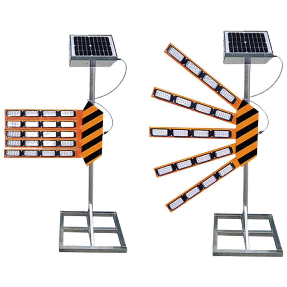 국산 5단 접이식 신호수 쏠라 24시간용 순차점멸기 907,500원