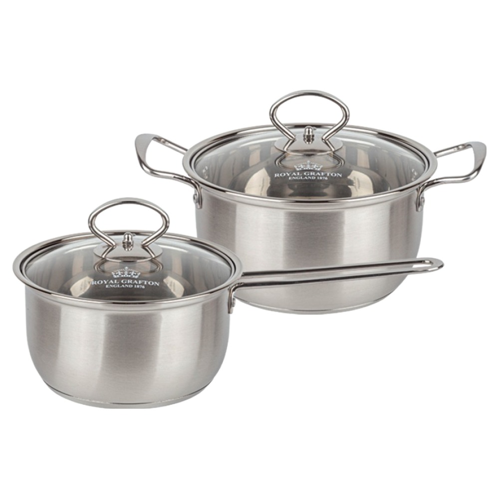 로얄그래프톤 노르딕키친 인덕션 아르센 IH 스텐냄비 세트 2개 25,280원