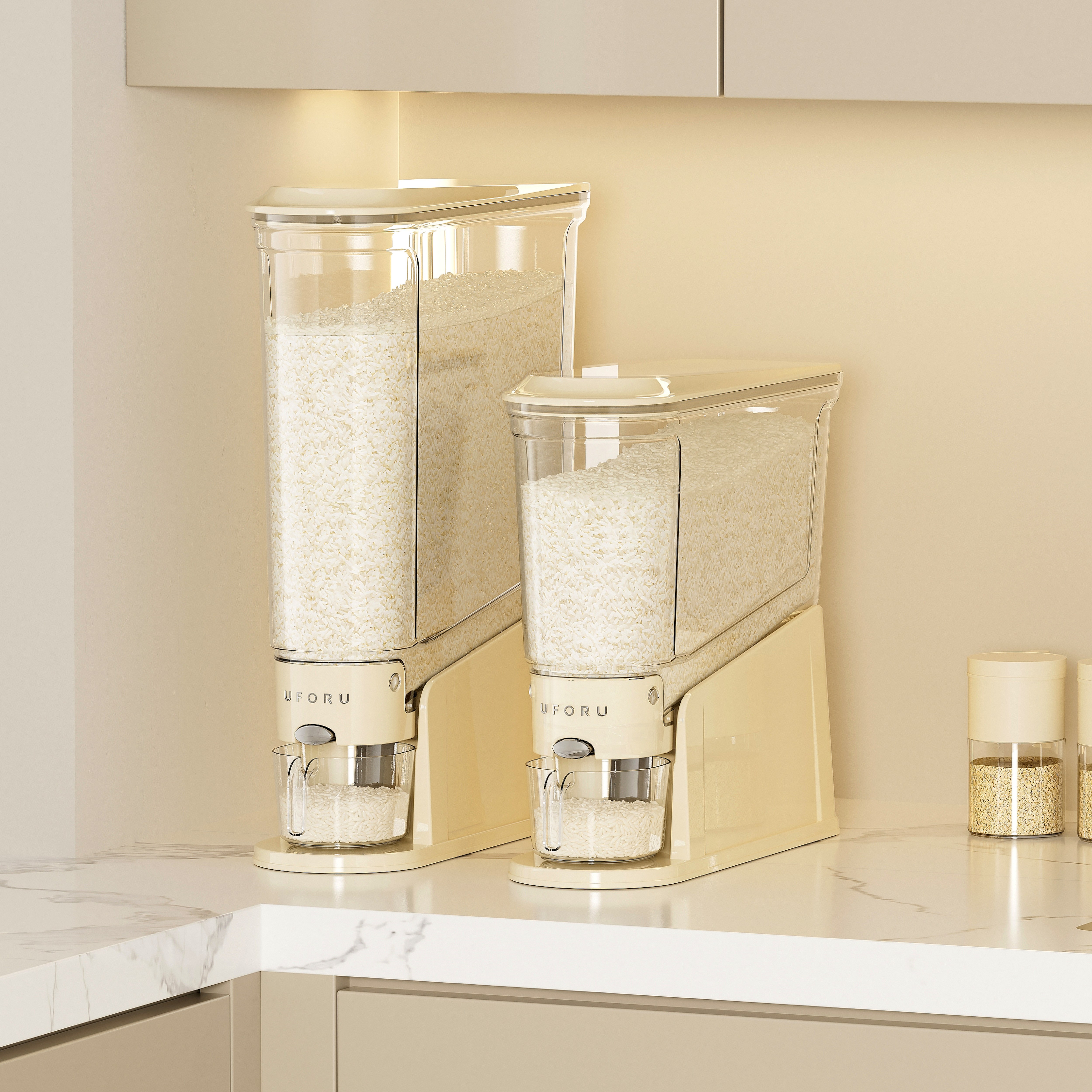 락톡마켓 투명 원터치 밀폐 틈새 쌀통 슬림쌀통 잡곡통 쌀보관함 17,310원