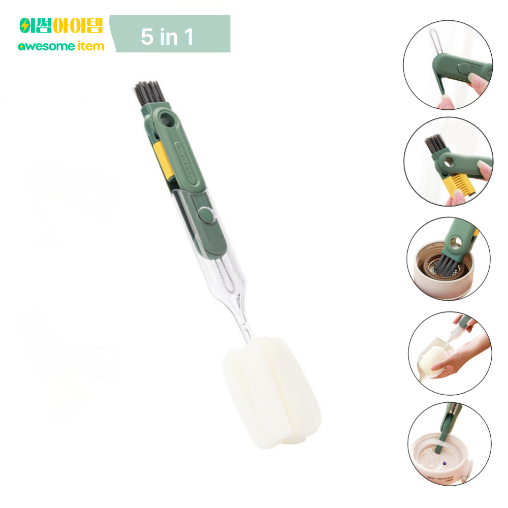 어썸아이템 5 in 1 다용도 텀블러 세척솔 9,900원