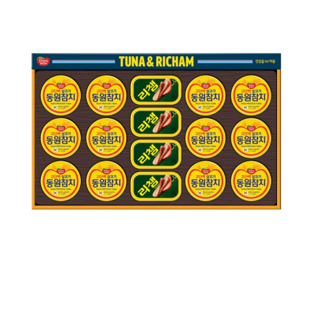 동원 튜나리챔 O-48호 + 부직포백 선물세트 45,800원