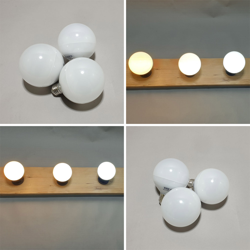 THE SSEN 에너지1등급 LED볼구 G8010W/ G9512W 주광색,주백색,전구색 동성LED볼구 숏타입 2,770원