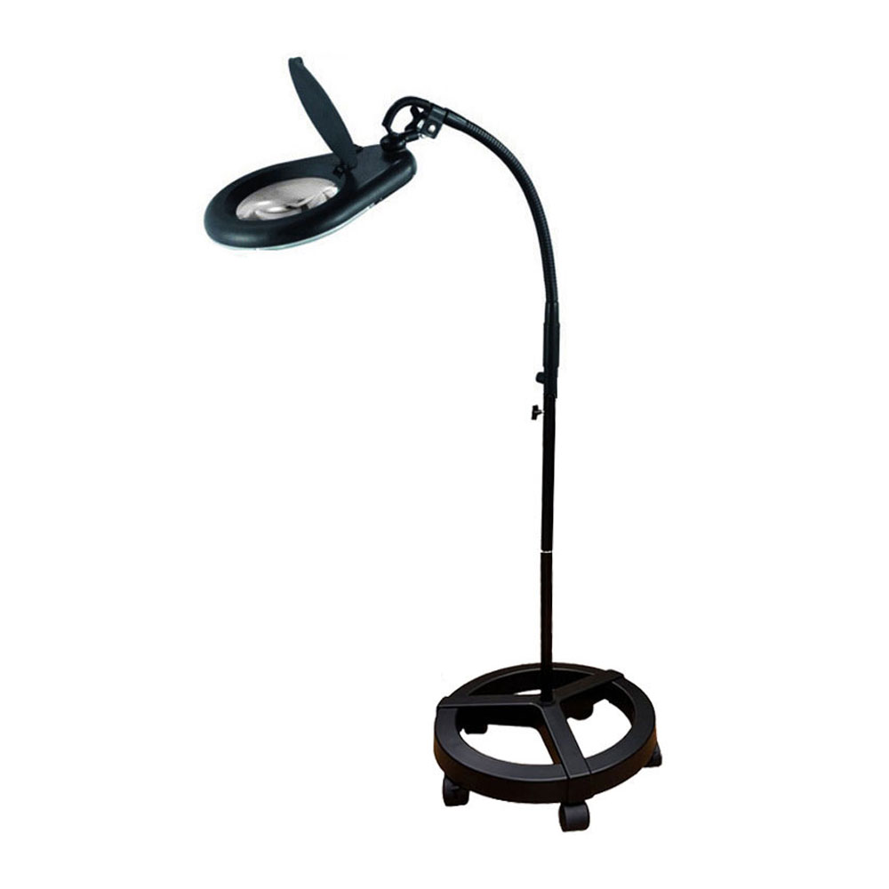 아로 8066D2LC 스탠드형 자바라 코브라 형광등 화이트렌즈 3배율 확대경 원형스탠드, 1개 185,000원