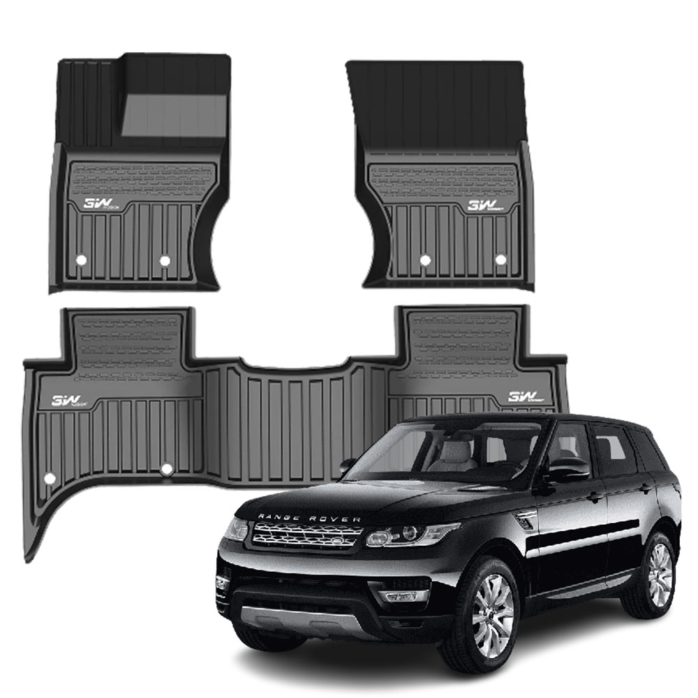 3더블유 에코라이너 TPE 카매트, 랜드로버 레인지로버 스포츠 2013.10~, 블랙 189,000원