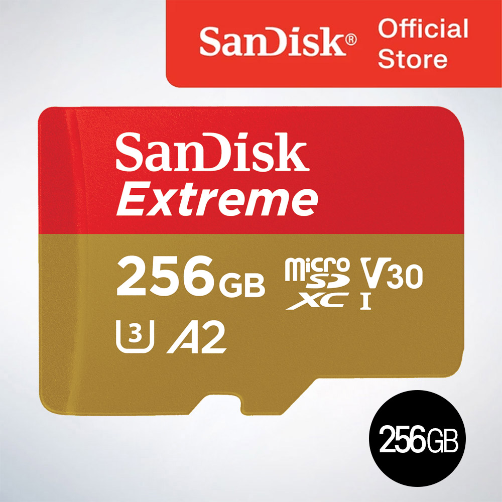 샌디스크 마이크로 SD카드 SDXC Extreme 익스트림 QXAV 256GB 82,700원