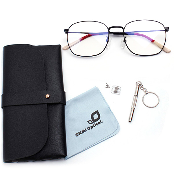 JB9 그대로착용 Begin 3컬러 블루라이트 차단안경 패션 경량 안경테 코패드 교체키트 포함 29,000원