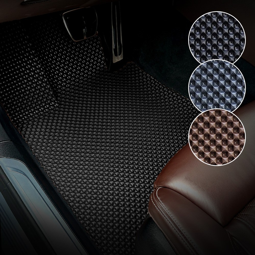 체어맨W (2015년이후) 전용 알브이모터스 프리미엄 고무 벌집매트 1열2열 세트 69,000원