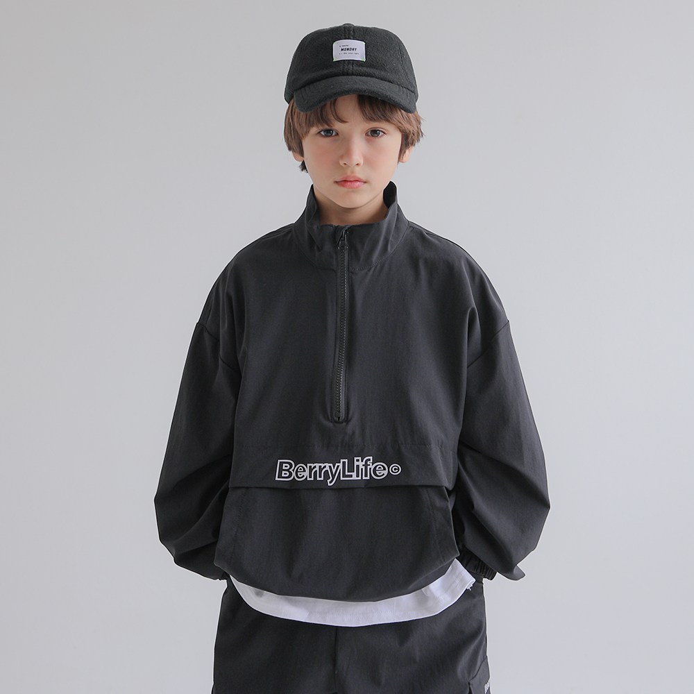 베리클로젯 주니어 남아용 커스텀 아노락 오버핏 점퍼, 현재가 40,900원