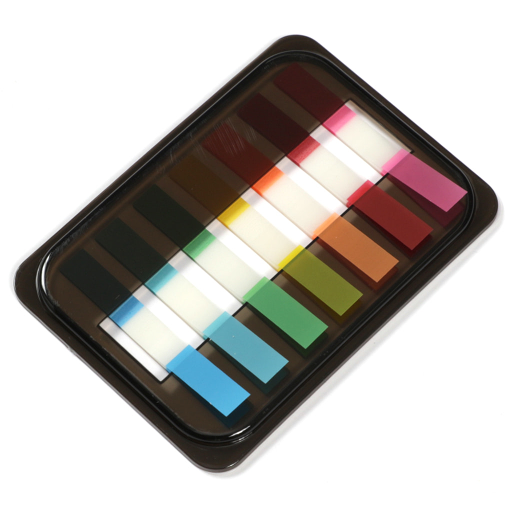 모닝글로리 팝업 인덱스테이프 슬림7색 1,300원