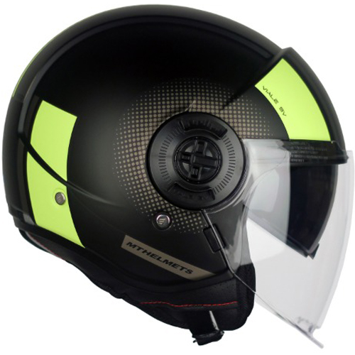 엠티헬멧 비알레 하프페이스 젯트 팬텀 헬멧, 팬텀 무광형광옐로우 43,680원