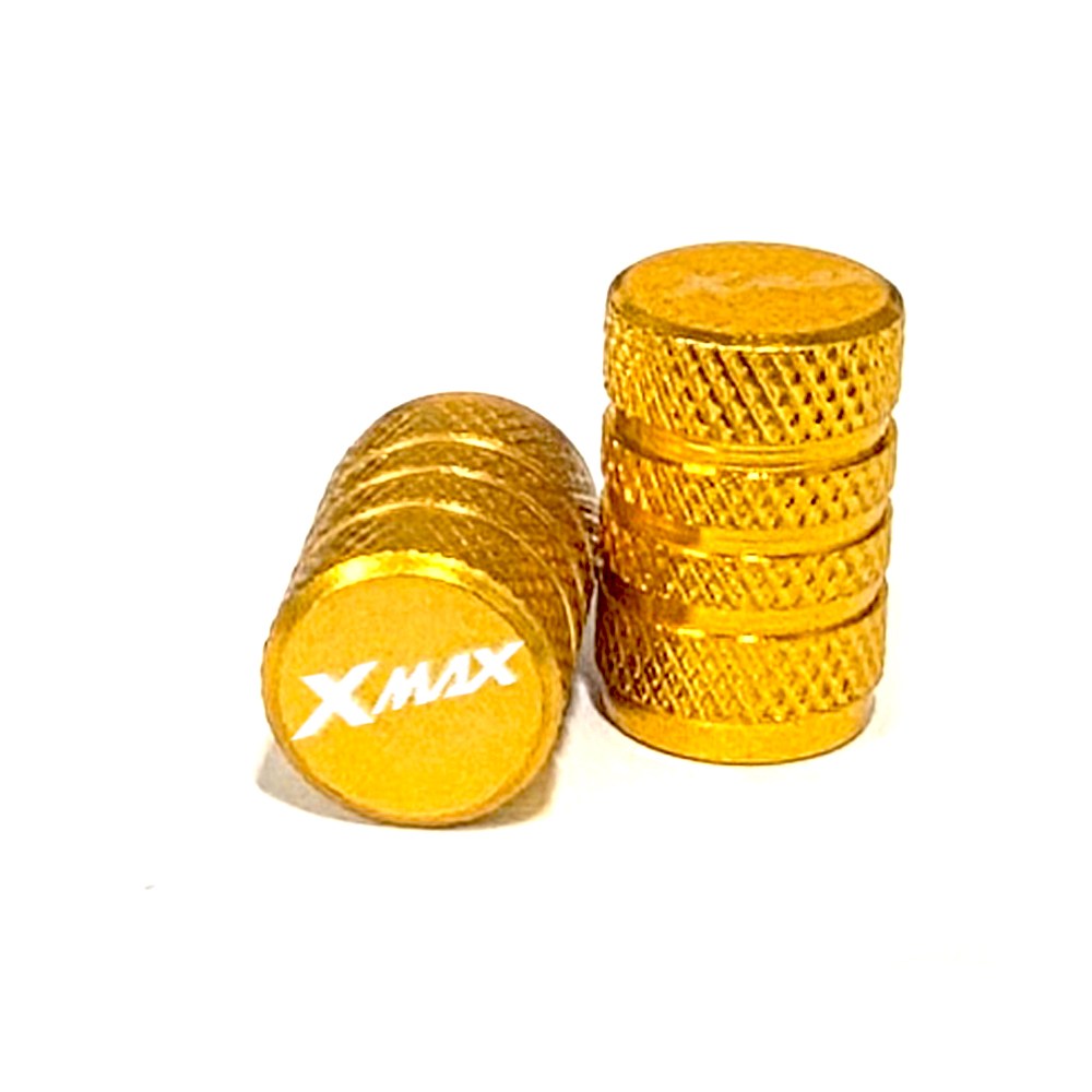 셀렉트템 오토바이 타이어 밸브캡 XMAX300 호환 마개, 1세트, 골드 3,500원