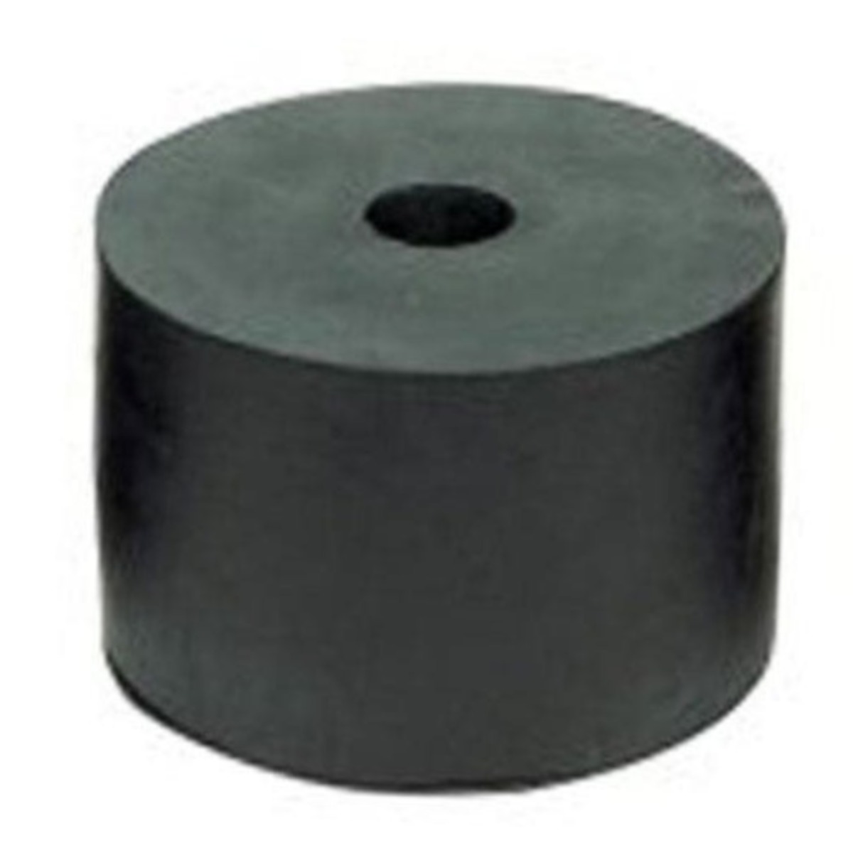 원형방진고무 50x16x30T 고무받침 고무발 방진고무패드 충격흡수, 1개, 검은색 940원