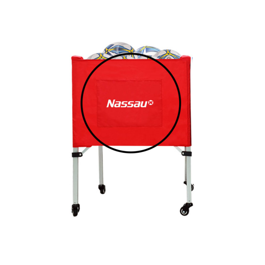 낫소 이동식 볼캐리어 사각볼망 NSBCC 축구 배구 농구 풋살 족구, 1개, RED 137,000원