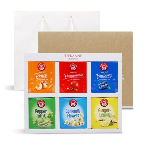 티칸네 허브&과일티 컬렉션 6종 선물세트 48p + 쇼핑백 144,040원