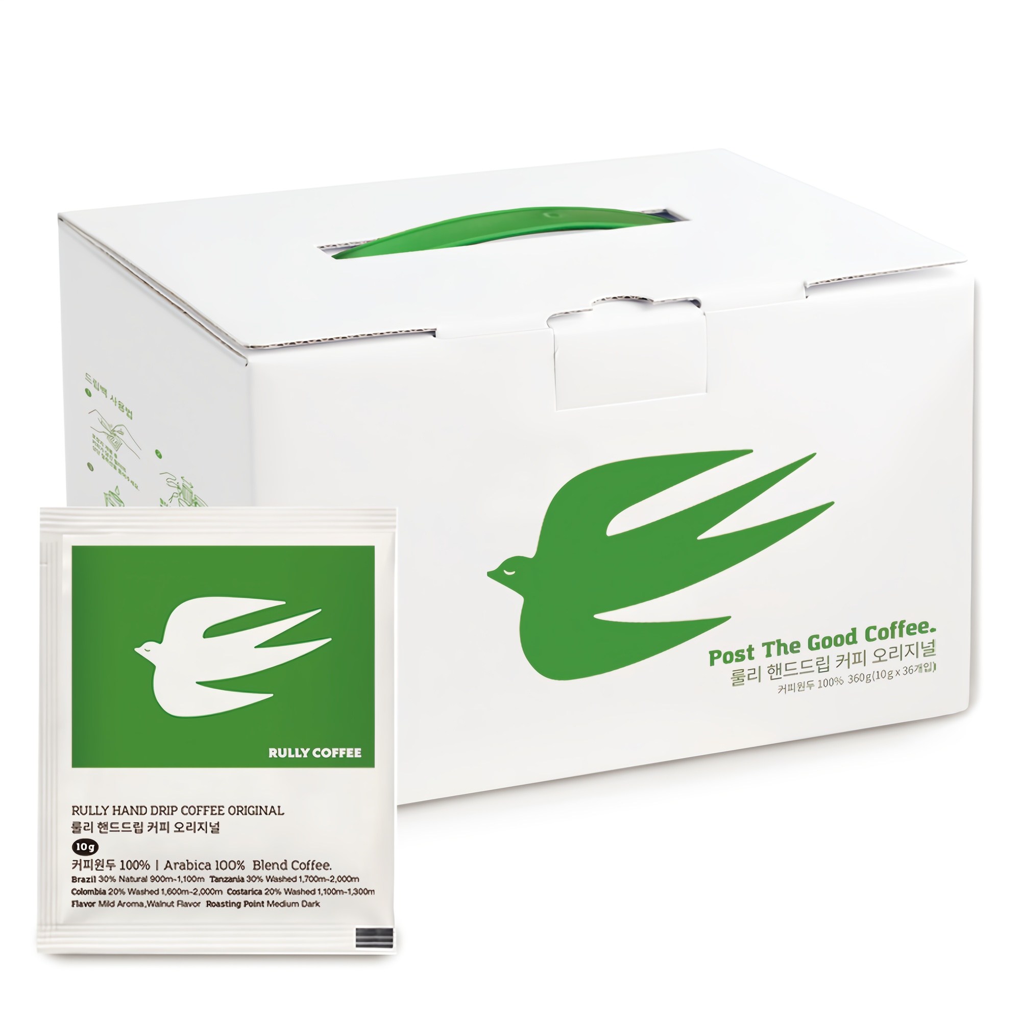 룰리커피 핸드드립 드립백 커피 오리지널 26,930원