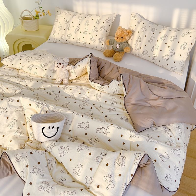 가남 양면 차렵이불 콩섬유 이불 부드러운 귀여운 에어컨 여름 이불 29,900원