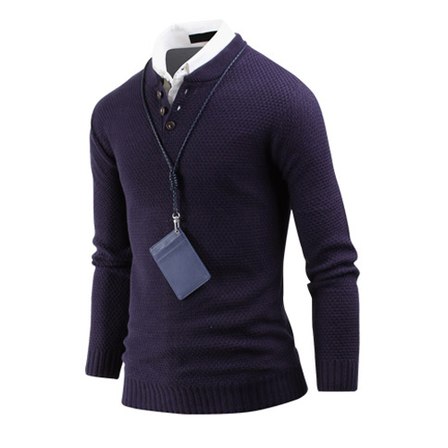 다꾸앙 남성 스웨터 코디 옷 멋진남자의 긴팔 남자 헨리넥 니트 _ts2668 34,800원