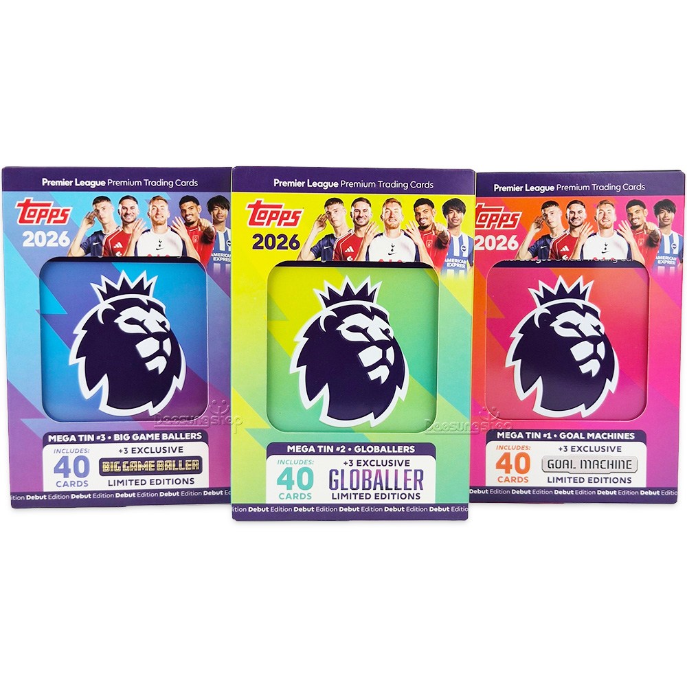 탑스 프리미어 리그 2026 [메가틴] 축구 카드 TOPPS 축구 카드 15세 이상 디자인 랜덤발송 24,220원