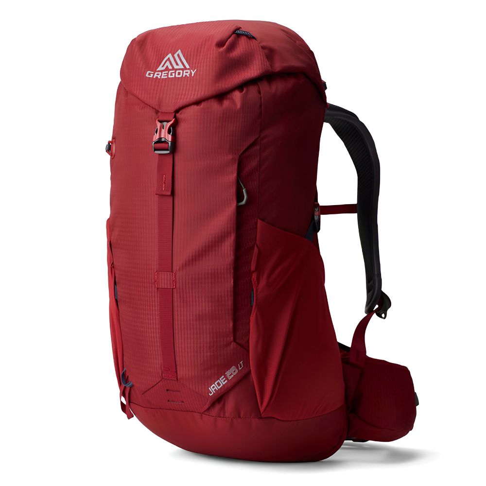그레고리 제이드 28 LITE 백팩 여성용 등산가방 트레킹 배낭 (레인커버 증정), RUBY RED 245,500원