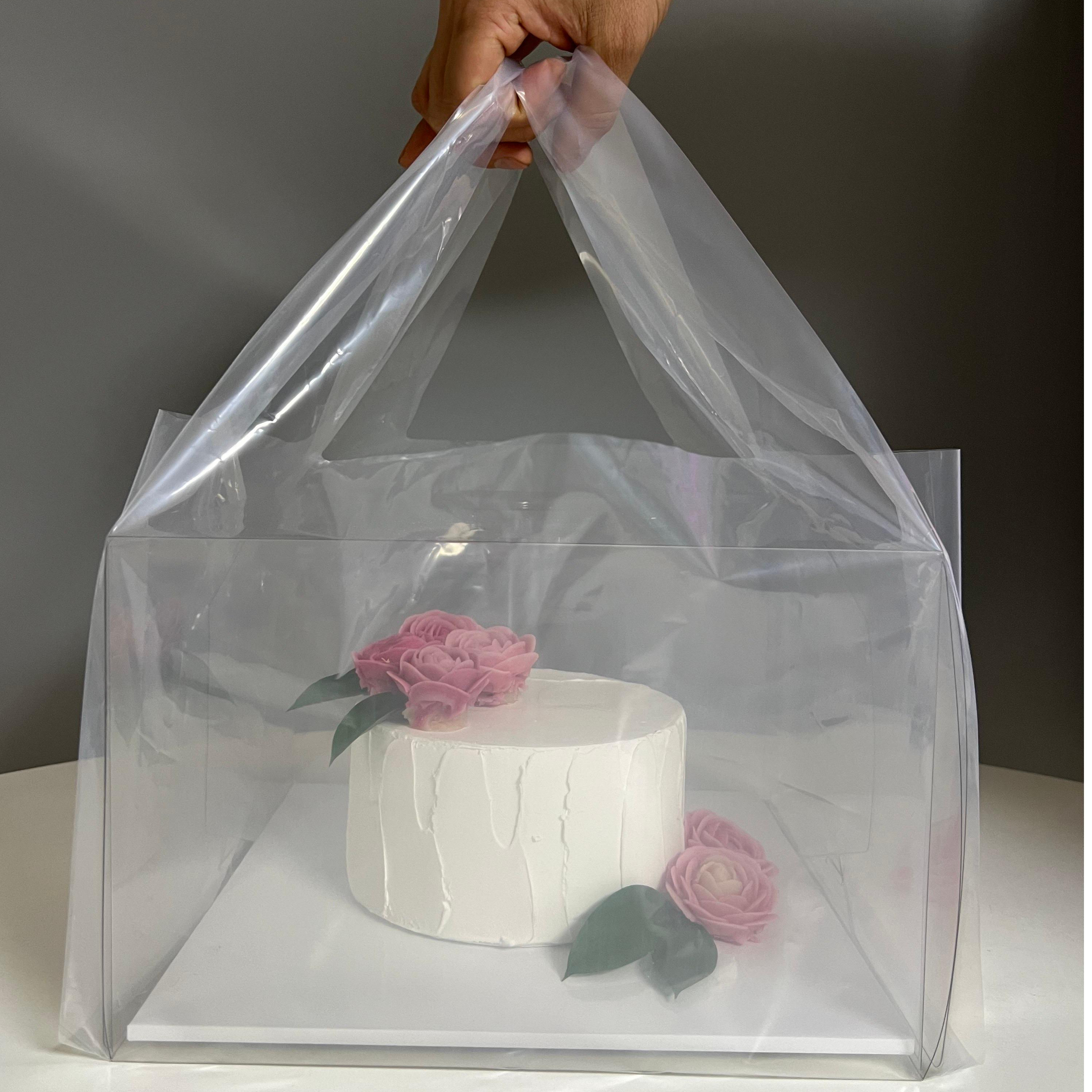 [비닐company] PE투명 무지 케이크비닐 봉투 쇼핑백 19,000원