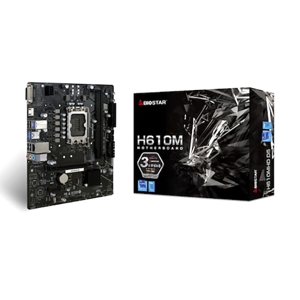 BIOSTAR H610MHD D5 제이씨현 92,000원