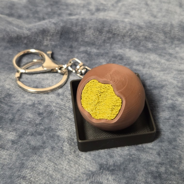 두쫀쿠 키캡 키링 키보드 클릭 클리커 자동차 가방 인형 키홀더 남자 여자 선물, 1개, 두쫀쿠 키캡 키링 ( 그냥 두쫀쿠 )_검정용기 20,870원