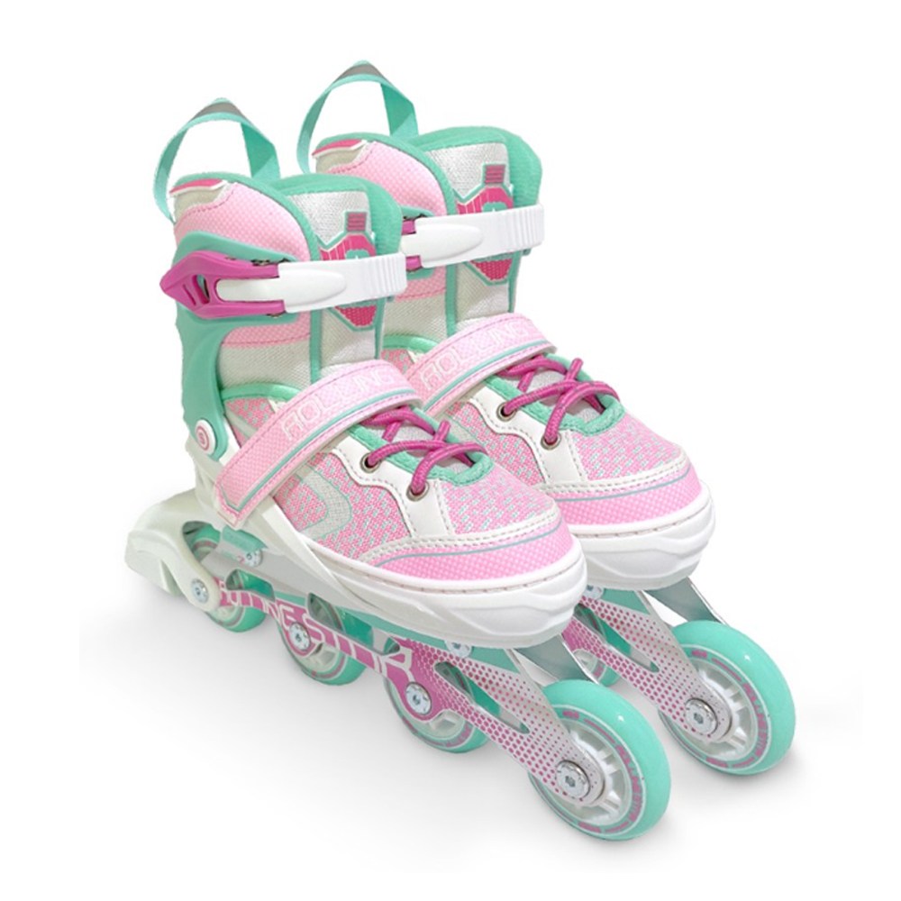 [R-STAR] 롤링스타 밀크런 아동 성인 인라인스케이트 사이즈 조절 민트 75,000원