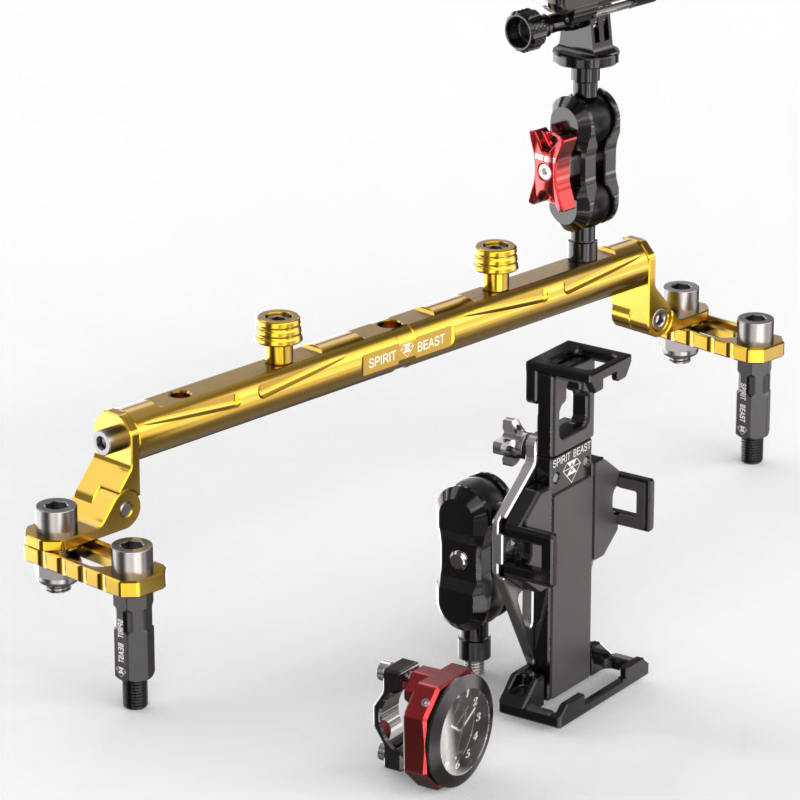 SPIRIT BEAST 22파이 커스텀 크로스바 TYPE 2 범용이 오토바이 전차종 장착 고급형 핸들크로스바, 1개 55,000원