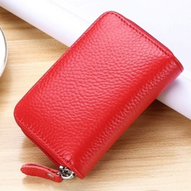 루시 소가죽 카드지갑(레드) / 가죽 명함지갑ryu2+1AMq 15,210원