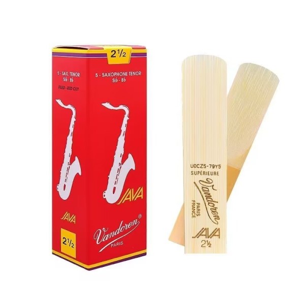 Vandoren JAVA 테너 색소폰 레드 박스 리드 Bb 2.0 #2.5 #3.0 # 상자 악기 액세서리 5 개 71,000원