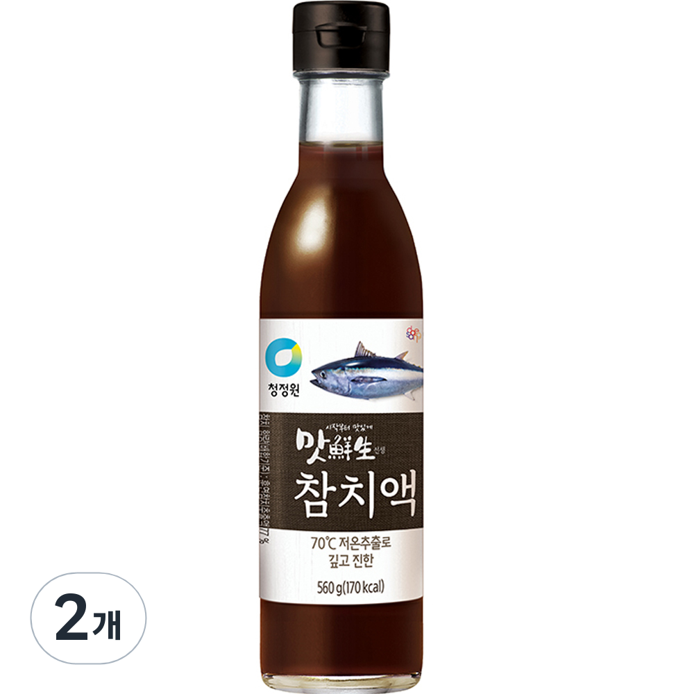 청정원 맛선생 참치액, 560ml, 2개 8,400원