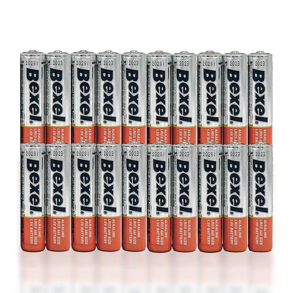 벡셀 건전지 AAA 20알 국내산 알카라인 1.5V 국내생산 최신제조 정품출고 11,300원