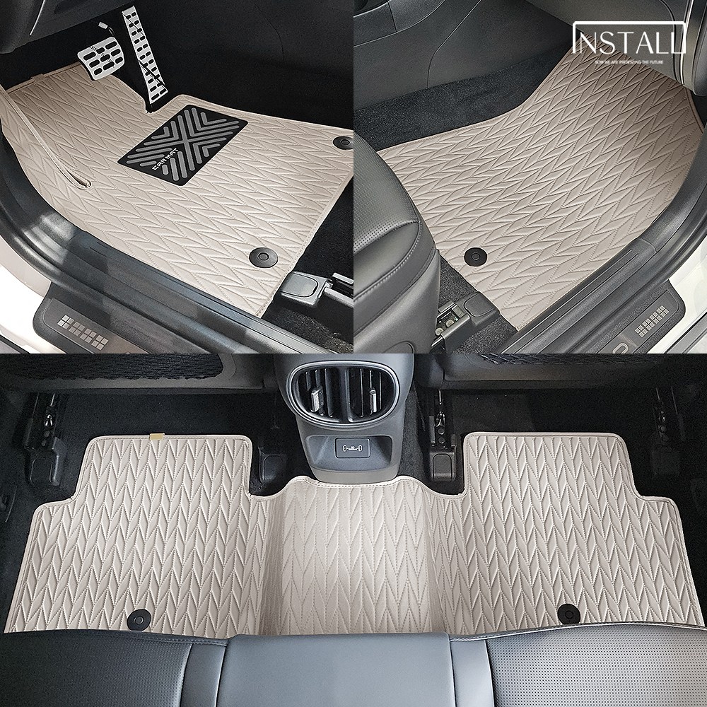 디올뉴 넥쏘 2세대 2025 리노 가죽 카매트, 그레이, 디올뉴넥쏘 49,800원