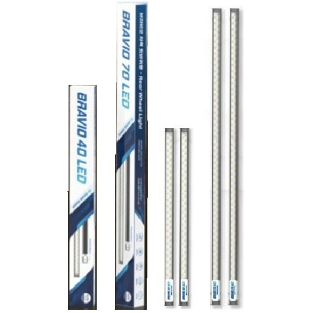 브라비오 합법 인증 LED 차폭등 뒷바퀴등, 1개, 70cm 99,000원