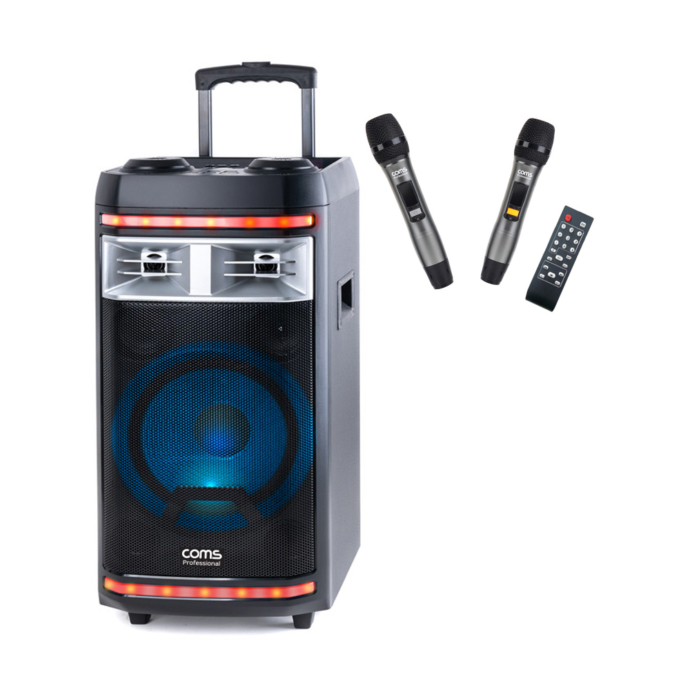 컴스 휴대용 블루투스 버스킹 앰프 Pro, CR400P, 혼합색상 308,550원