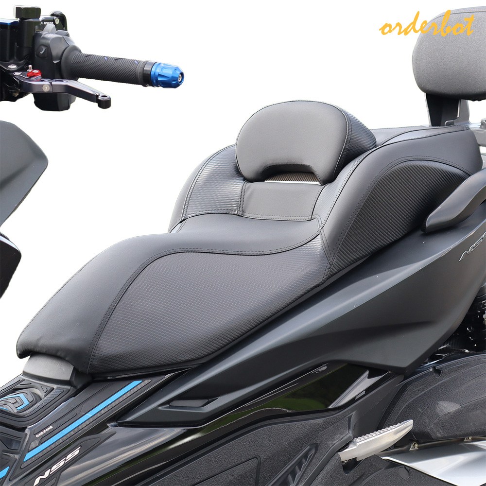 오더봇 포르자350 대형 컴포트 다운 시트 FORZA 쿠션 로우 안장 2cm down 등받이 이동 가능 요추 지지, 1세트 260,000원