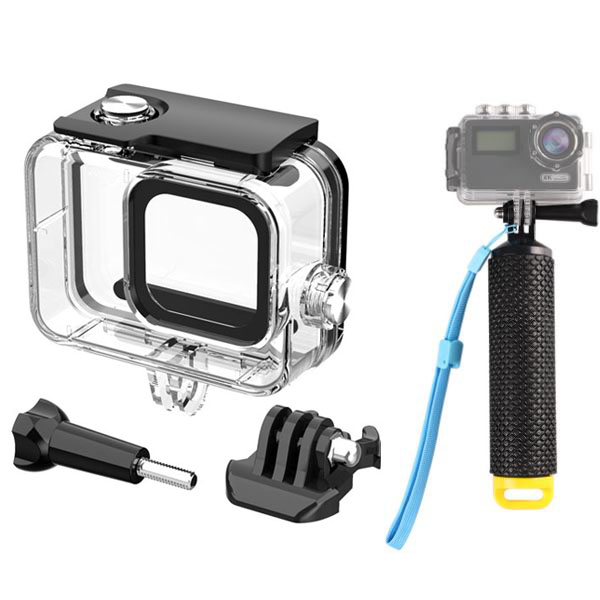 [특가] make speed 고프로 9 10 11 12 13 방수하우징 (부력스틱포함), 1세트, 고프로방수하우징 부력스틱 19,500원