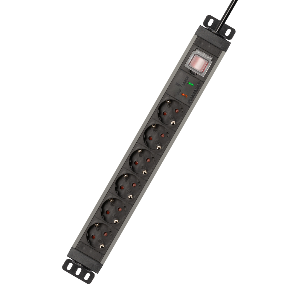 1+1 파워존 서지보호 고용량 알루미늄 과부하차단 6구멀티탭 메인스위치, 2개, 6구 스페이스 그레이, 1.5m 82,130원