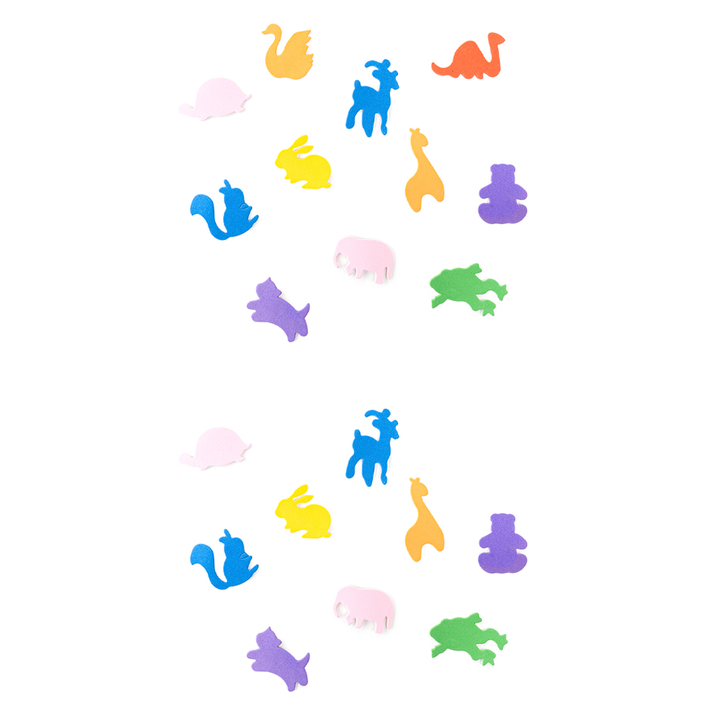 민화샵 EVA 꾸미기 놀이 스티커 동물 20종 세트 I240012F 30,700원