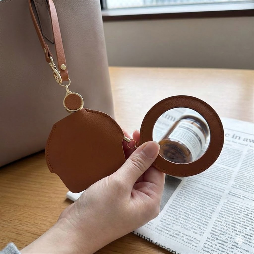 옴니스 일본판매 고급 루페 돋보기 확대경 선물용 키링, 1개, 그린 8,000원